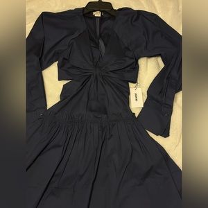 NWT Jason Wu Sexy Navy Blue Dress.